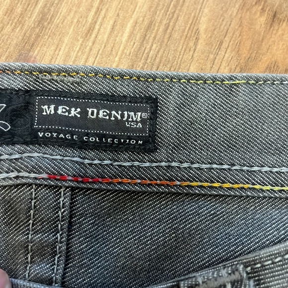 NWT Mek Denim Glasgow Straight Legs Jeans Sz 26/34 - Picture 8 of 9